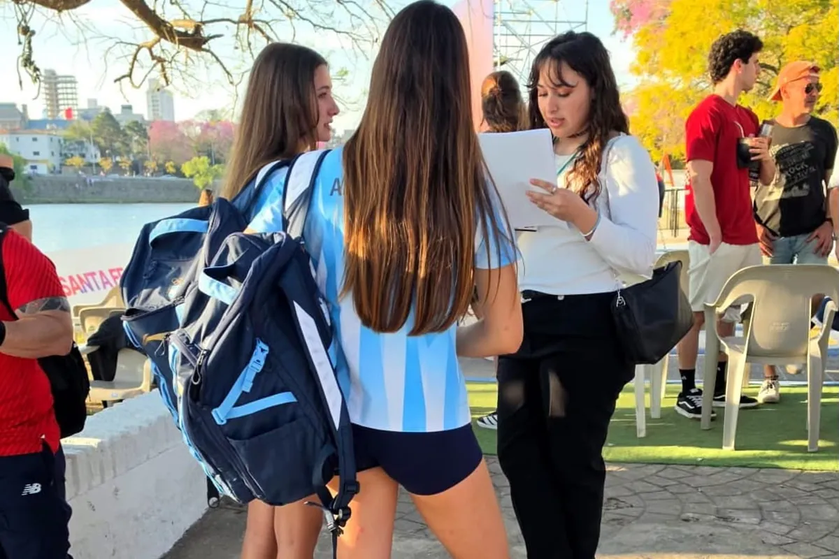 Vista del operativo de encuestas realizado por el Observatorio Turístico de la Municipalidad